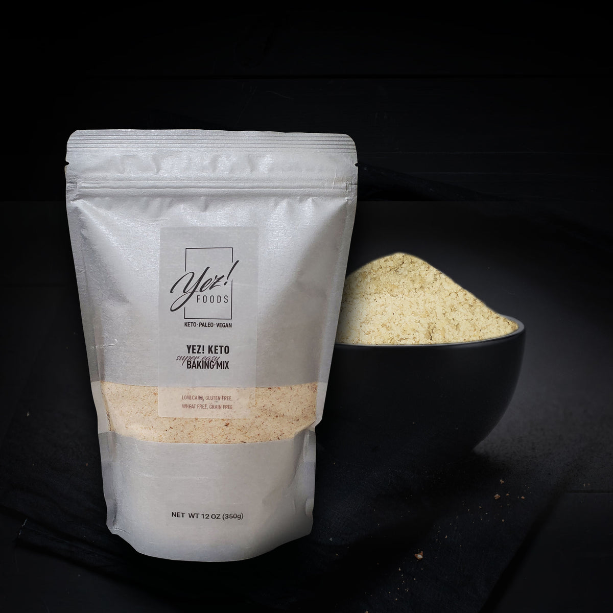 Yez! Artisan Keto Baking Mix - 12 oz / 350 g - Grain-free baking mix