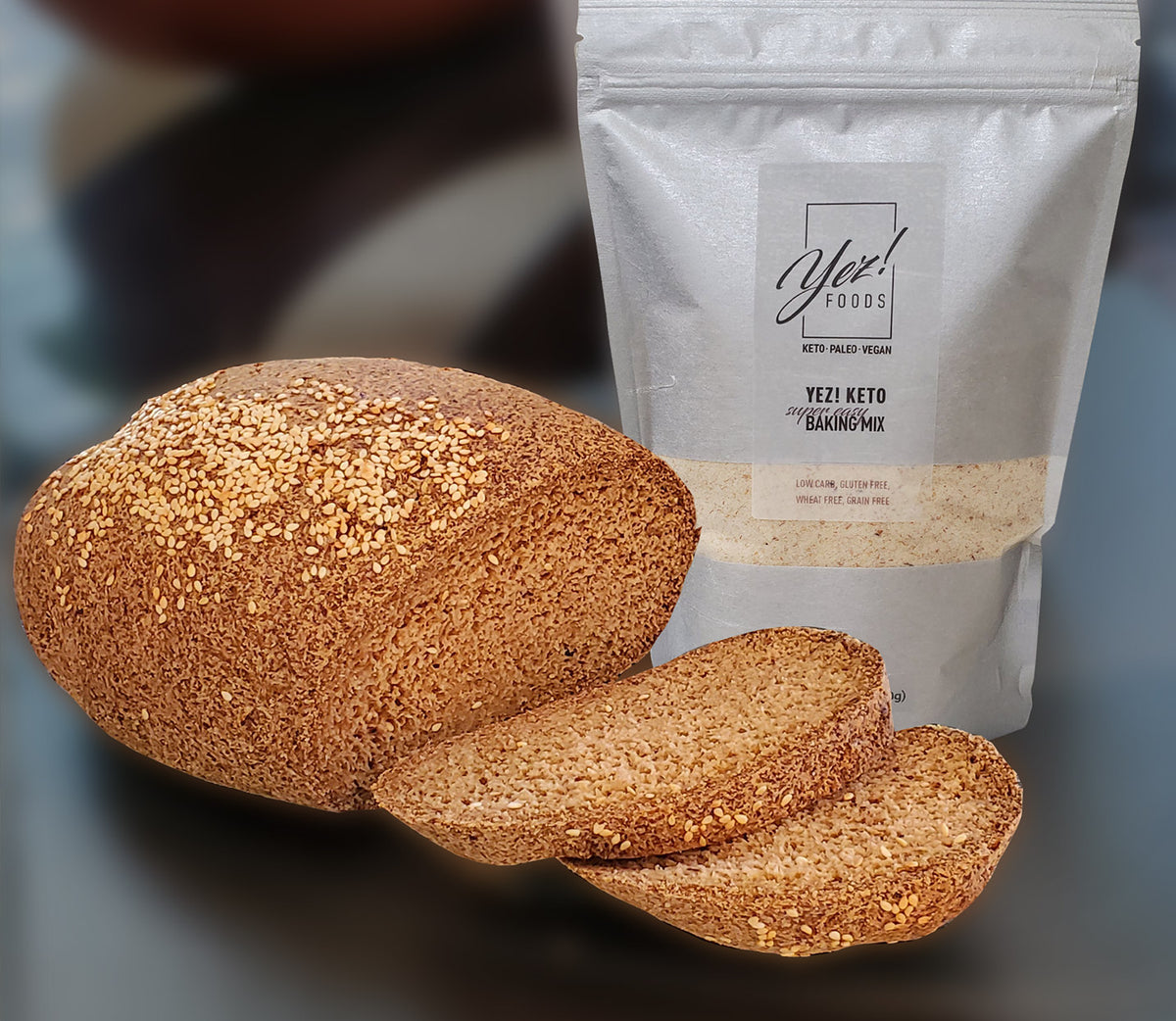 Yez! Artisan Keto Baking Mix - 12 oz / 350 g - Grain-free baking mix